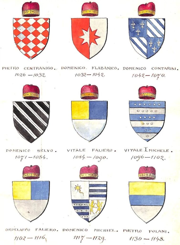 Dogate Armorial des doges de Venise | Planète héraldique