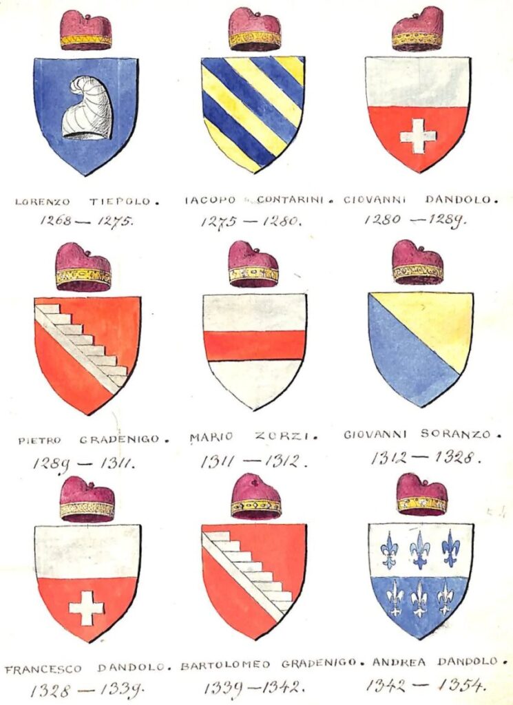 Dogate Armorial des doges de Venise | Planète héraldique