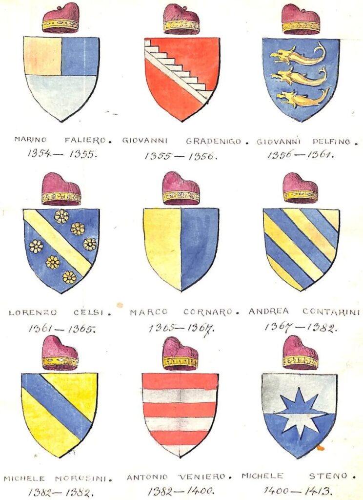 Dogate Armorial des doges de Venise | Planète héraldique